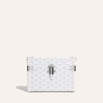Goyard Cassette Trunk Bag White - Image 2